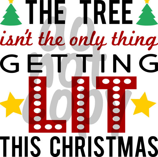 The tree isnt the only thing getting lit this christmas Dye Sub Heat