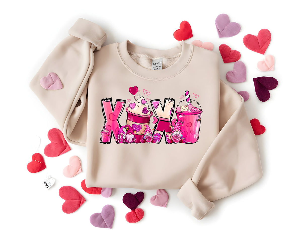 Valentine XOXO Pink Transfer Sheet – Pretty Lil Things PLT Wholesale