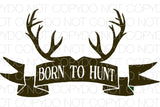 Born To Hunt color - Dye Sub Heat Transfer Sheet