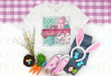 Pink Easter Truck - Dye Sub Heat Transfer Sheet