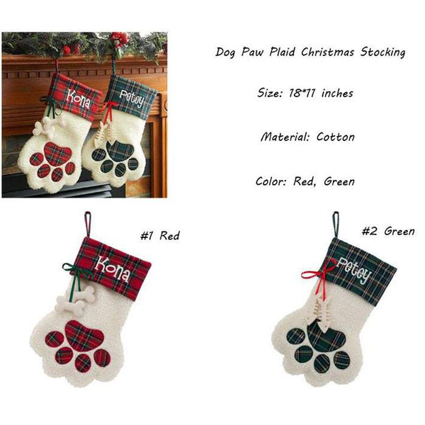 Cat Paw Stocking