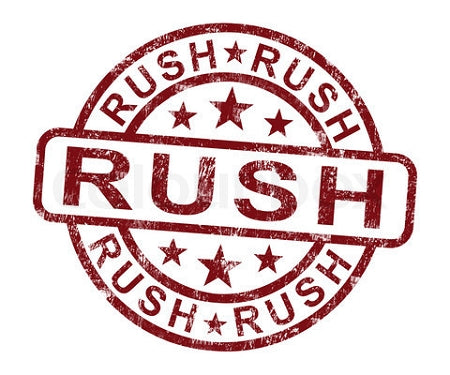HTV Order Rush Fee - Not to be used for Dye Sublimation