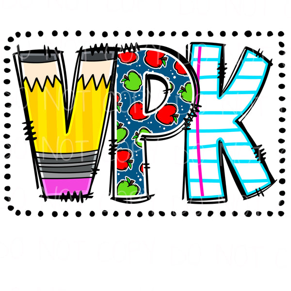 VPK Transfer Sheet – Pretty Lil Things PLT Wholesale