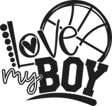 Love My Boy Basketball - Dye Sub Heat Transfer Sheet