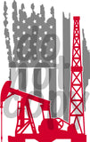 Oilfield Flag - Dye Sub Heat Transfer Sheet