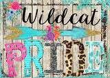 Wildcat Pride - Dye Sub Heat Transfer Sheet