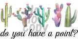 Do you have a point - Dye Sub Heat Transfer Sheet