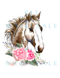 Horse Painting - Dye Sub Heat Transfer Sheet