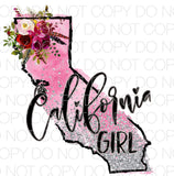 California Girl - Dye Sub Heat Transfer Sheet