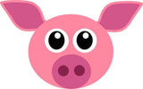 Pig Head - Dye Sub Heat Transfer Sheet