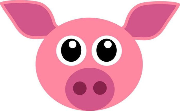 Pig Head - Dye Sub Heat Transfer Sheet