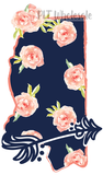 Mississippi Floral - Dye Sub Heat Transfer Sheet