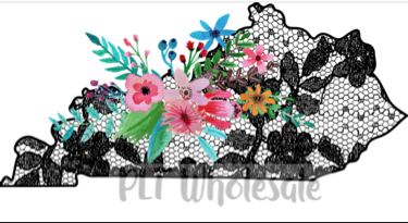 Kentucky Lace - Dye Sub Heat Transfer Sheet