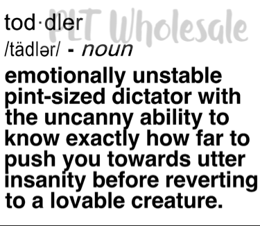 Toddler Definition - Dye Sub Heat Transfer Sheet