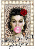 Frankly I too don’t give a damn bubble - Dye Sub Heat Transfer Sheet