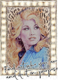 Find out who you are and do it on purpose - Dye Sub Heat Transfer Sheet