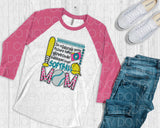 I’m a Gatorade gettin softball mom - Dye Sub Heat Transfer Sheet