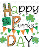 Happy St Patrick’s Day - Dye Sub Heat Transfer Sheet
