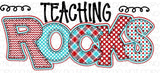 Teaching Rocks - Dye Sub Heat Transfer Sheet
