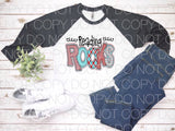 Reading Rocks - Dye Sub Heat Transfer Sheet