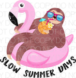 Slow Summer Days - Dye Sub Heat Transfer Sheet