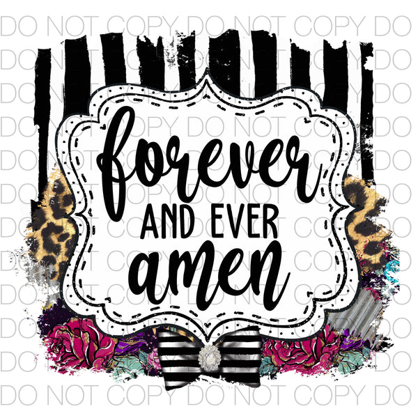 Forever and ever amen - HTV Transfer