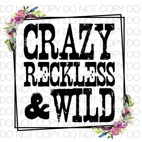 Crazy reckless and wild - HTV Transfer