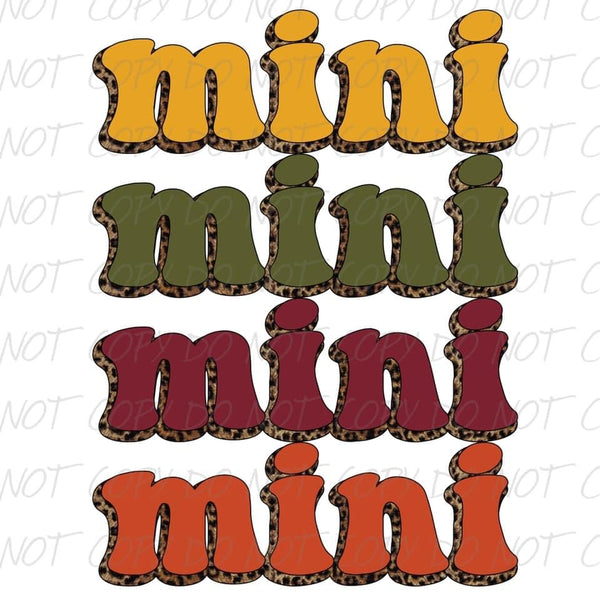 Mini Mini Mini Mini Transfer Sheet