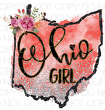 Ohio Girl - Dye Sub Heat Transfer Sheet