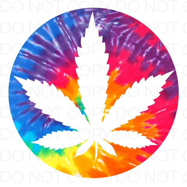 Tie Dye Pot - HTV Transfer