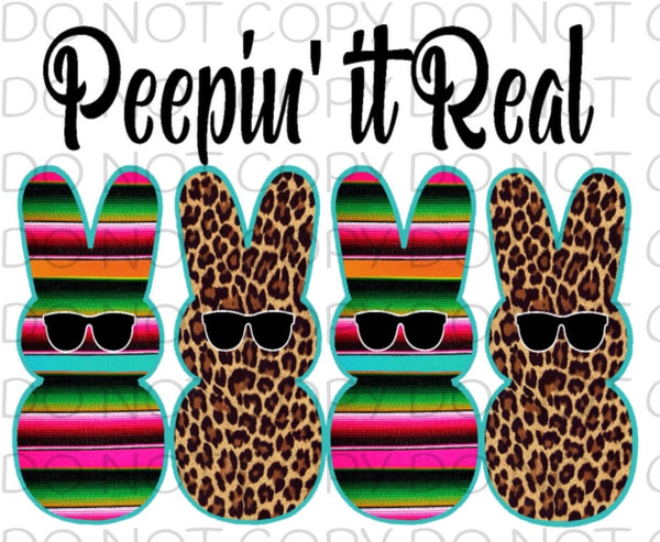 Peeping it real - HTV Transfer