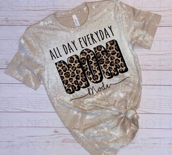 Mom Mode All Day Everyday Leopard - Digital Download