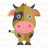 Brown Cow - Dye Sub Heat Transfer Sheet