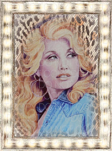Dolly Framed - HTV Transfer