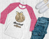 Glitter Baseball Mom - Dye Sub Heat Transfer Sheet