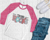 Teaching Rocks - Dye Sub Heat Transfer Sheet