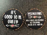 Rubber Car Coasters