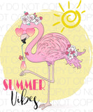 Summer Vibes - Dye Sub Heat Transfer Sheet