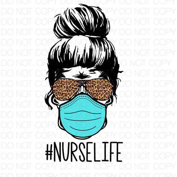 Nurse life - Dye Sub Heat Transfer Sheet