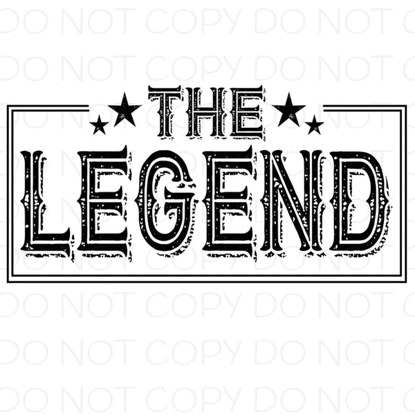 The Legend Transfer Sheet