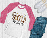 Soccer mom brown - Dye Sub Heat Transfer Sheet