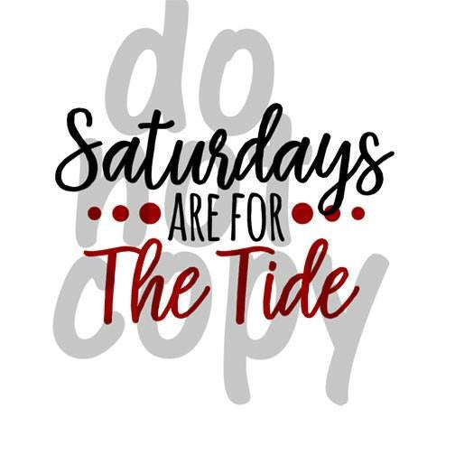 Saturdays Are For The Tide - Dye Sub Heat Transfer Sheet