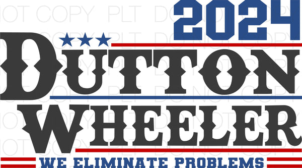 Dutton Wheeler 2024 Transfer Sheet
