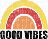 Good Vibes - Dye Sub Heat Transfer Sheet