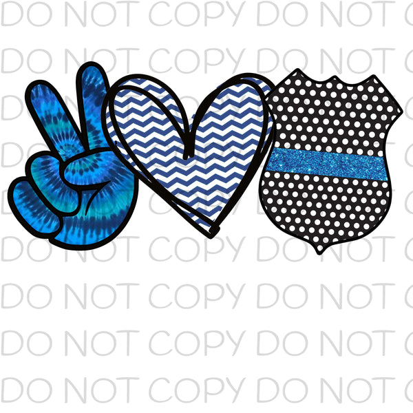 Peace love police - HTV Transfer