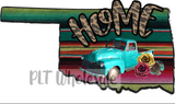 Oklahoma Serape Home - Dye Sub Heat Transfer Sheet