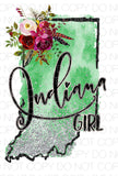 Indiana Girl - Dye Sub Heat Transfer Sheet