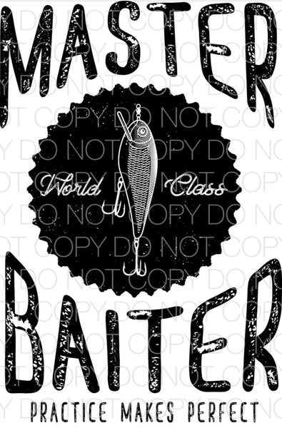 Master Baiter - Dye Sub Heat Transfer Sheet