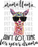 Mama Llama - Dye Sub Heat Transfer Sheet