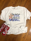 Thou Shall Not Steal Baseball - Dye Sub Heat Transfer Sheet